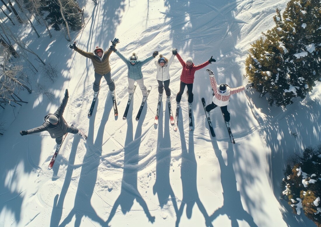 Los benefícios de los deportes de invierno